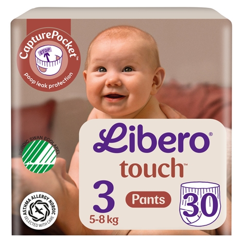 Bletrusse Libero Touch Pants - 3 5-8 kg - 90 stk