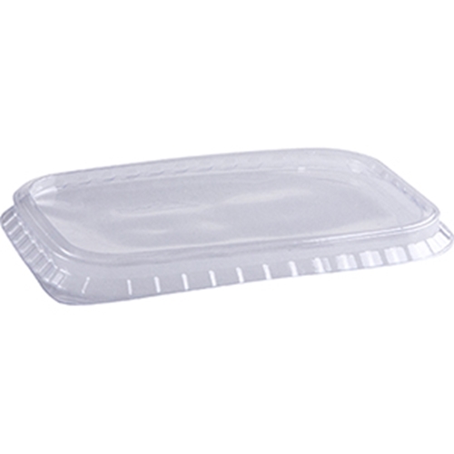 Lid PET for container 500ml - 140x100mm transp - 55 pcs