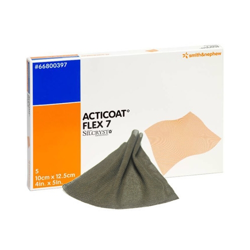 Hopeasidos Acticoat Flex 7 - 15x15 cm - 5 kpl