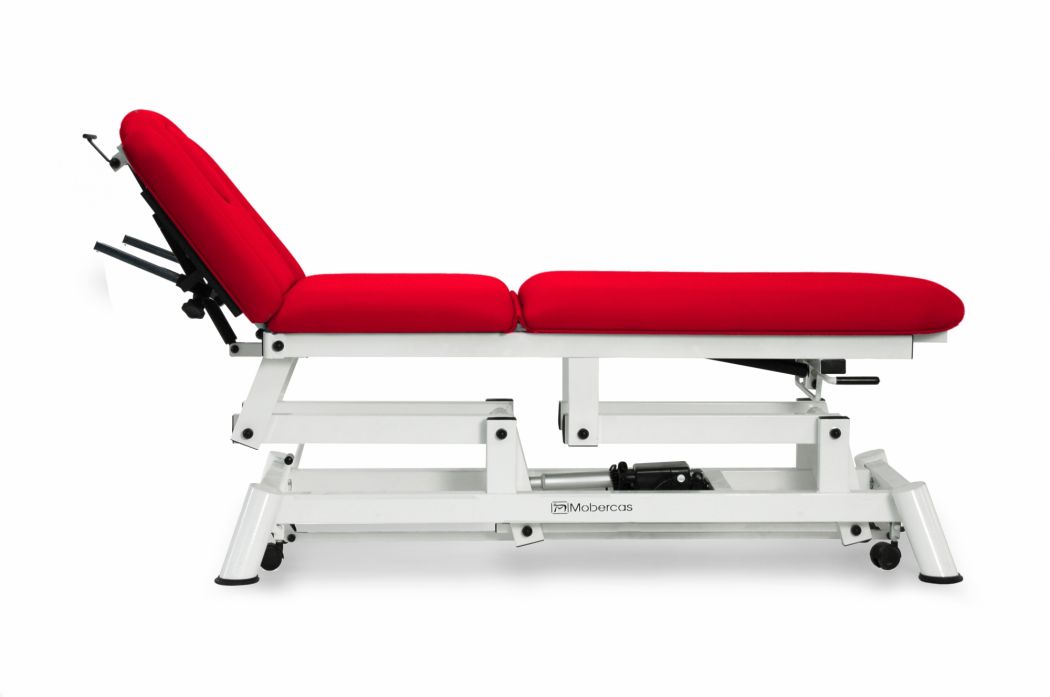 Elektrische Osteopathieliege - 3-teilig mit Rollen - TwinPillar - 180 x 62 cm