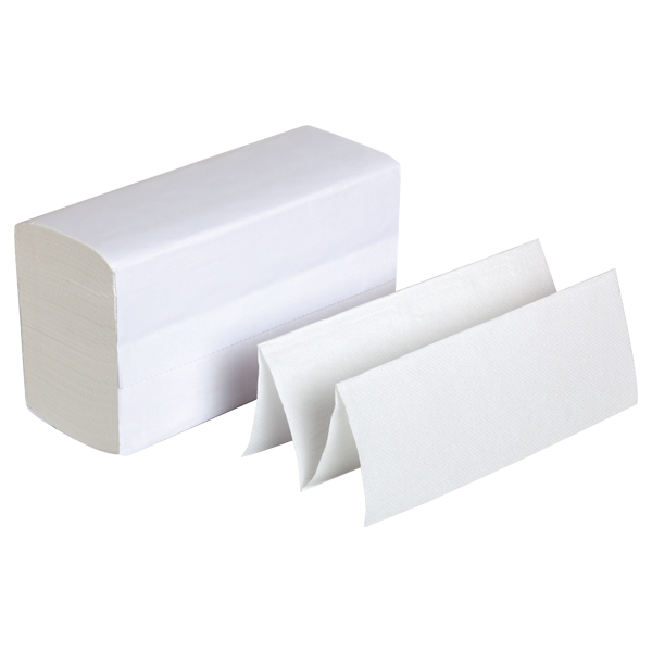 Papierhandtücher, W-Falz zweilagig - 21,6 x 34 cm - BESTDENT