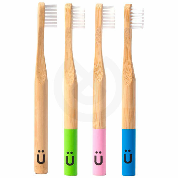Øko-tandbørste i bambus til børn - Bamboo Eco Toothbrush Kids Blue