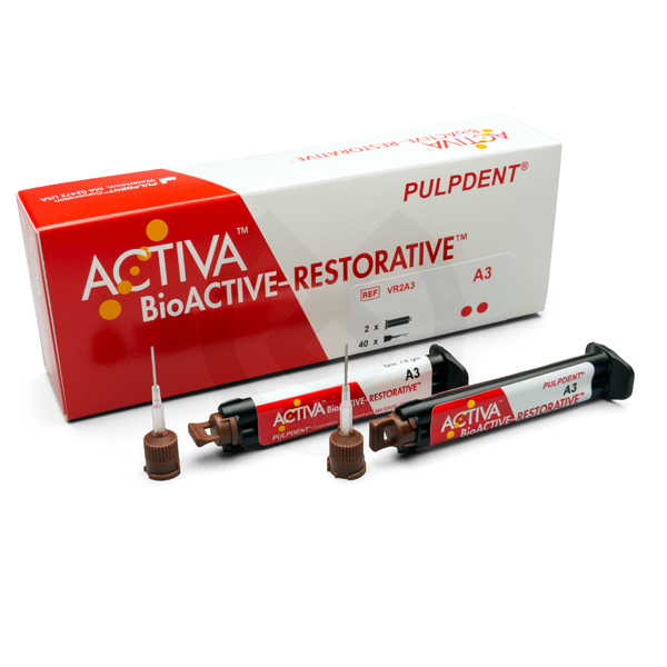 Activa Bioaktivt fyldningsmateriale, 2 x 5 ml - Activa Bioactive Restorative A2
