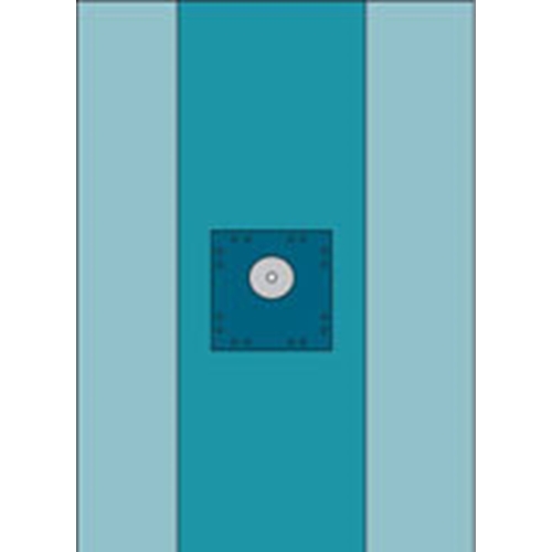 Op lakan Hand/fot – 230x315cm hål 3,5cm elast – 11 st