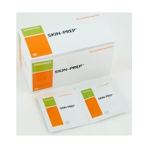 SkinPrep-ihonsuojakalvo - 1 ml kosteuspyyhe - 50 kpl