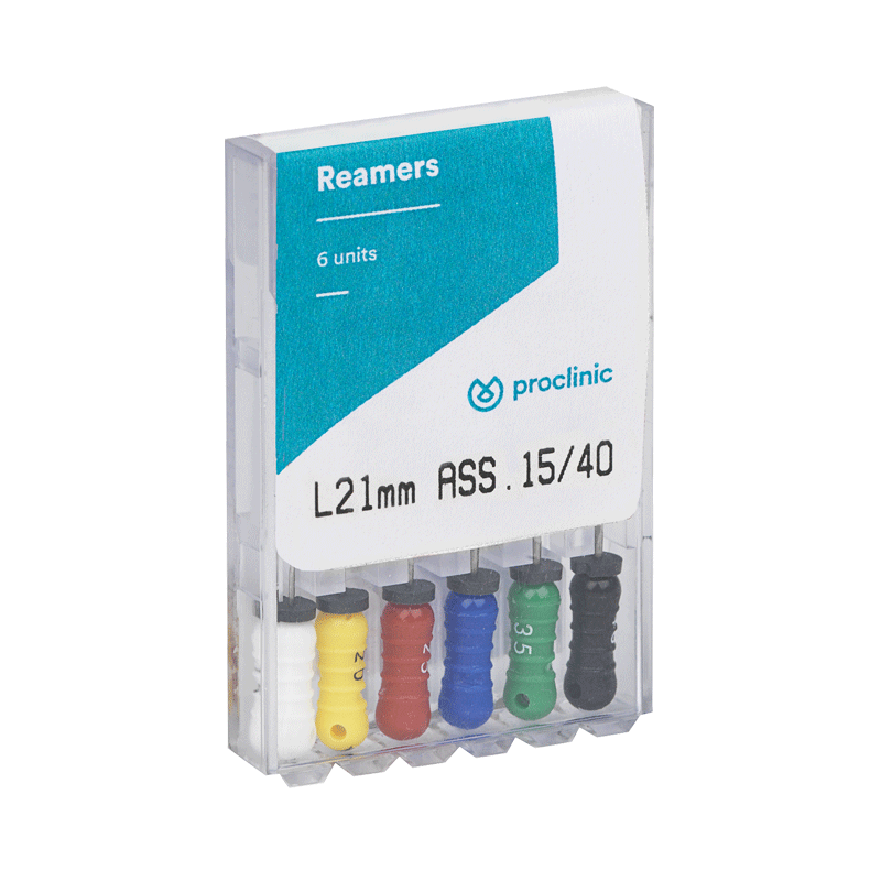 Reamer-storlekar 10-40 – Reamers N.40 (25Mm)