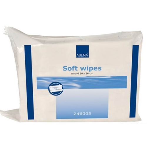 Einmal-Waschlappen aus Papier 1L C-Falz - 20x26 cm weiß Airlaid - 1000 St.