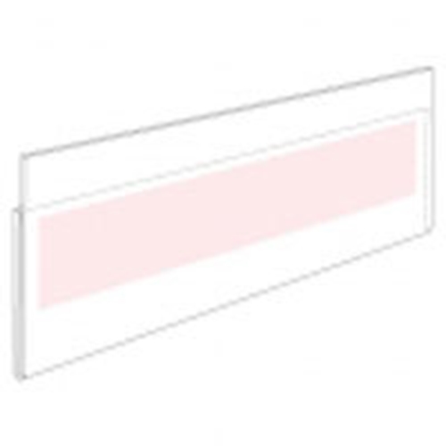 Etiketholder - 26x168mm til stregkodeetiket