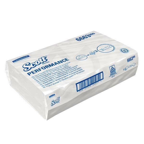 Scott Handtücher, gefaltet, weiß - Kimberly - KIMBERLY-CLARK