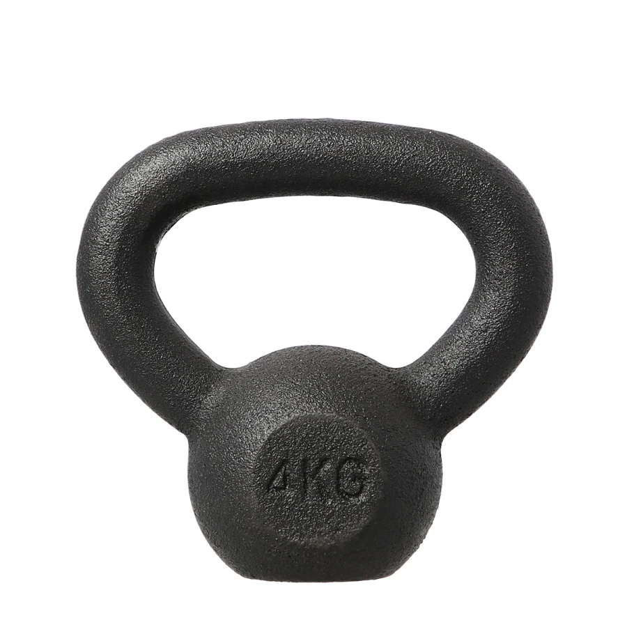 Czarny kettlebell żeliwny HMS KZG