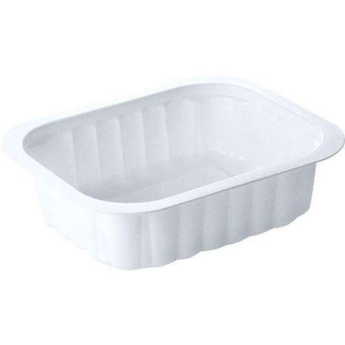 Container PP Duniform - 350ml 138x114x35mm 1-compartment white - 300 pcs