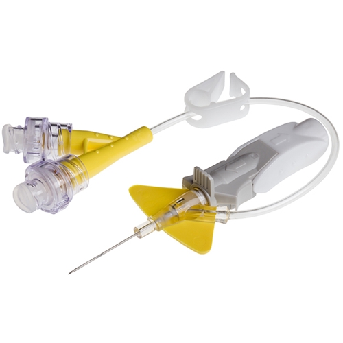 Infusionskanyle BD Nexiva Y-kobling Q-Syte Split Sep - 0,7x19mm 24G gul Y-kobling Q-Syte - 20 stk