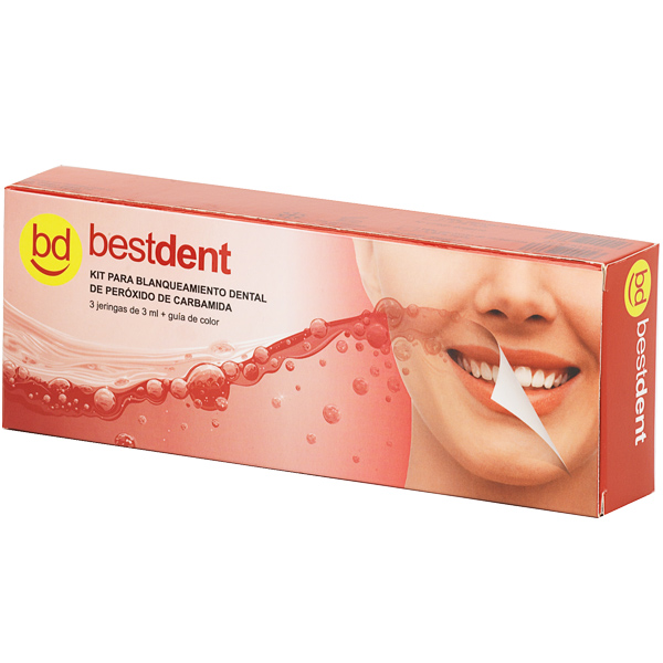 Tandblekning för användning i hemmet - BESTDENT - Home Teeth Whitening Kit 16% Carbamide Peroxide