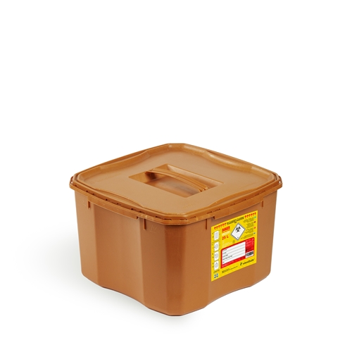 Entsorgungsbox für Risikobfälle Woodsafe 25L Einzelschloss mit Griff 132 St