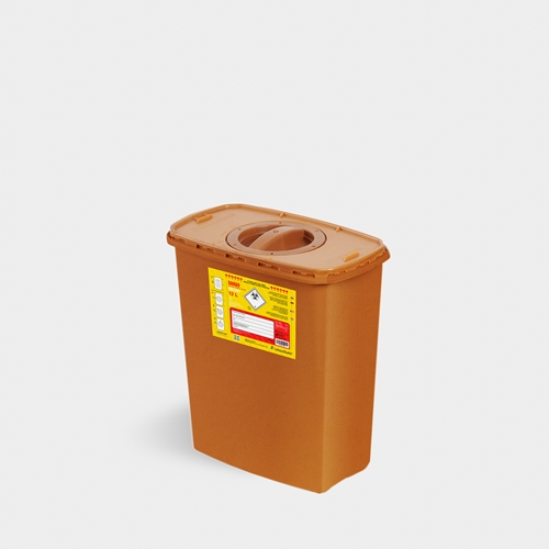 Kanülenbehälter Woodsafe - 12L mit Doppeldeckel