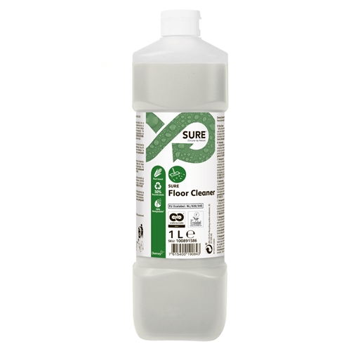 Golvrent SURE -lattiapuhdistusaine - 1L opraf pH=10 W2029 - 6 kpl