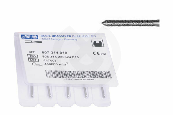 Medelkorniga borrar 886 – Carb Burs Turbine 886-314-016-K Diamond