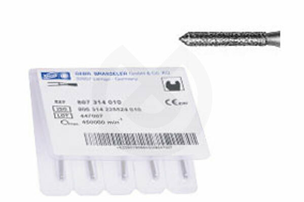 Grovkorniga borrar  6885Komet – Burs F.G. 6885-314-012-K Thick Diam.