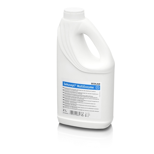 Desinfektionsinstruktion Sekusept - 2L uparfumeret multienzym - 4 stk.