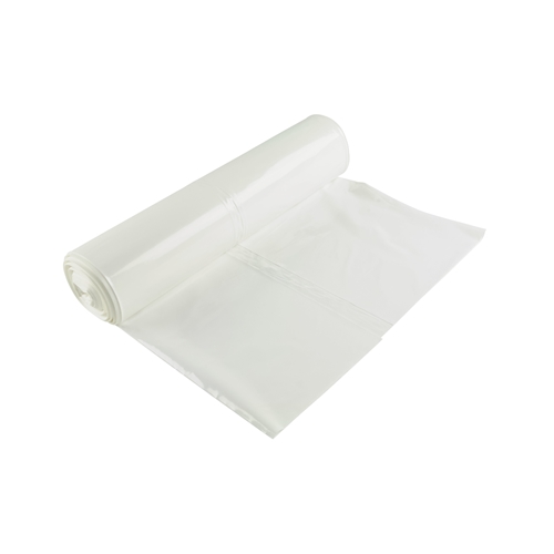 Affaldssæk LD-plast - 60L 550x900mm 45my hvid rle25st - 375 stk