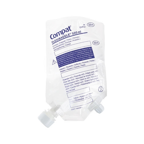 Sondmatningscontainer Compat – 500ml Flexibaggle – 30 st