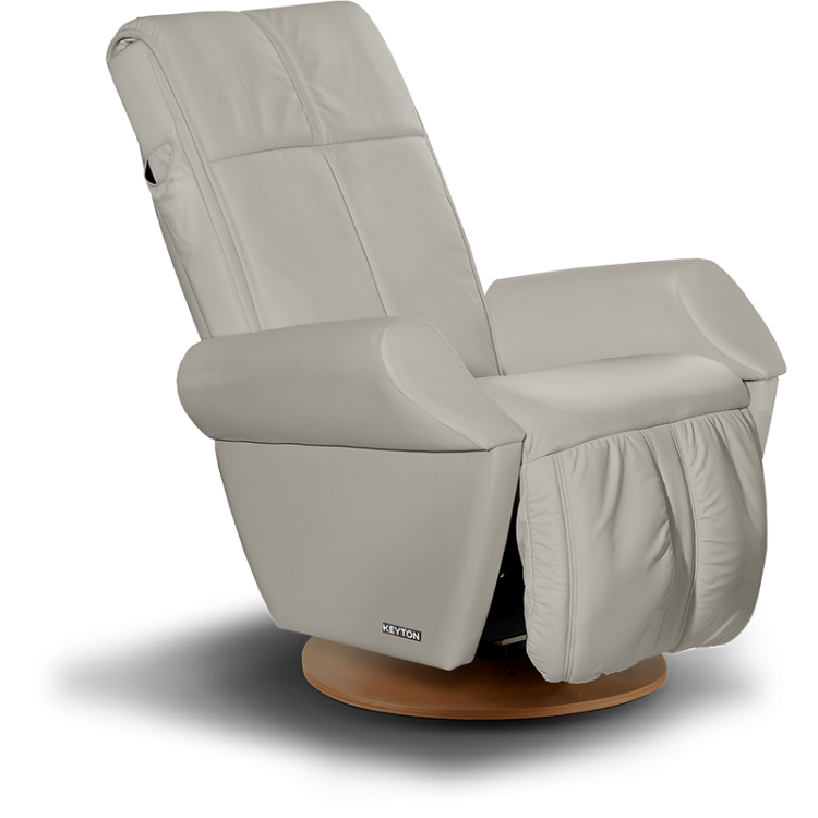 Hierontatuoli - Keyton H10 Royal - saatavana 12 värissä - Silver grey - Valnöt