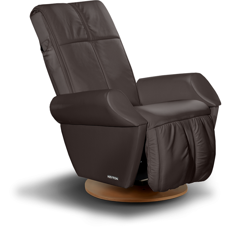 Hierontatuoli - Keyton H10 Royal - saatavana 12 värissä - Chocolate - Valnöt