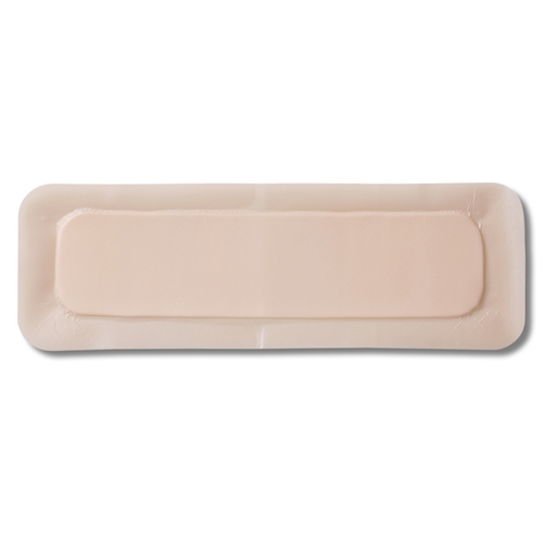 Aquacel Foam silikoninen vaahtosidos reunalla - 10x30cm - 10 kpl