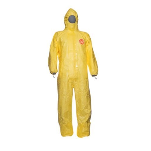 Chemikalienschutzanzug mit Kapuze XL - 25 St.