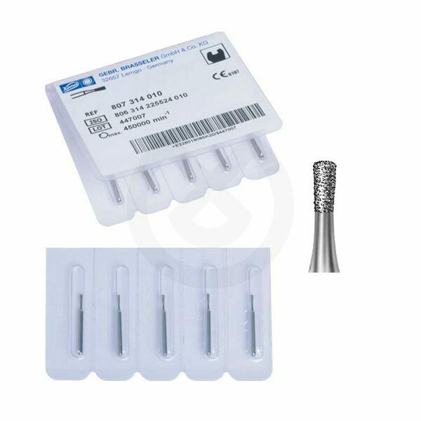 Diamantborr för turbinvinkelstycke, modell 830, aktiv längd 2,7 mm – Burs F.G. 6830-314-014-K Thick Diam.