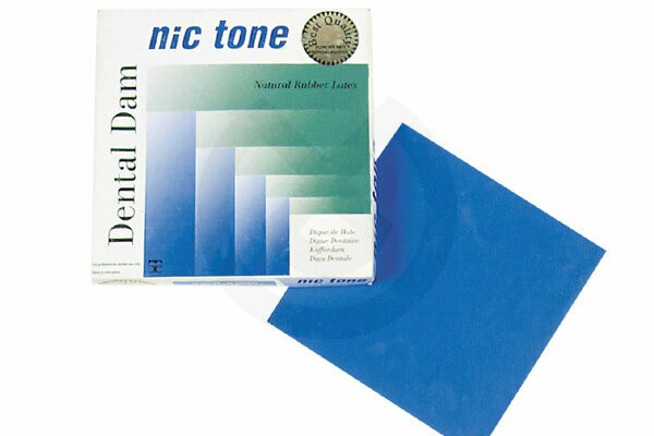 Nic Tone Kofferdam 15 x 15 cm – Nic Tone Dental Dam Green – Medium