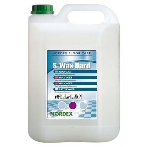 Bodenpflegemittel Wasch-Wachs - 5L pH=8,5/8,3 S-Wax Hard - 3 St