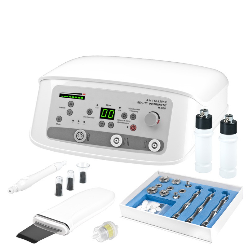 Elegante 880 (4 w 1) - Mikrodermabrazja + podciśnienie + oksybrazja + peeling ultradźwiękowy