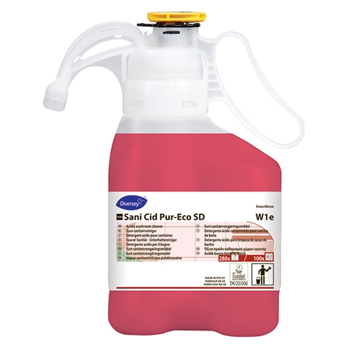 Sanitetsrengøring Sani Cid Pur-Eco SD - 1,4 l pH=2 parfumeret SD