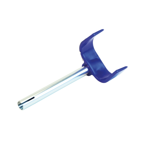 Handstütze für Kehrbürste - 15 cm blau