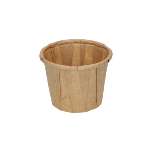 Bägare papper (medicinbägare) – 2,25cl ej CE-märkt brun – 5000 st