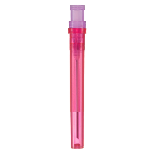 Opfyllingskanyle stump KD-Fine Blunt - 1,2x40mm 18G lilla med filter - 100 stk.
