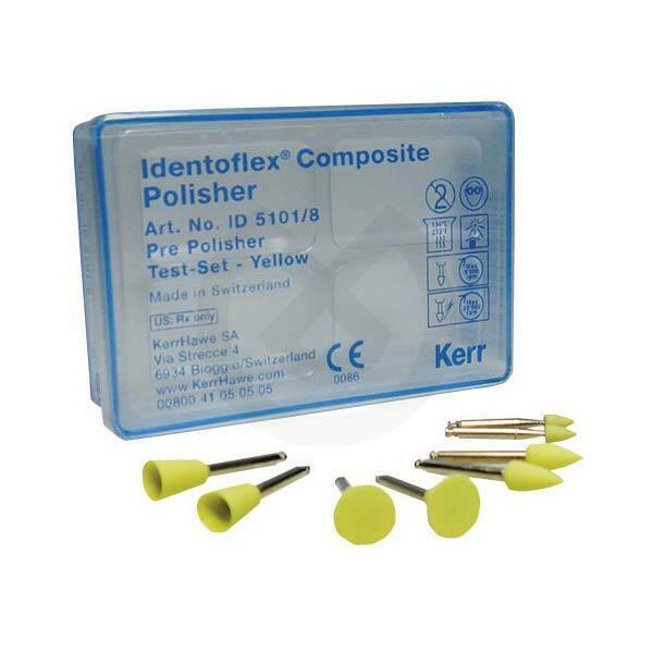 IdentoFlex Kompositpolerare – Composite Pre-Polisher Flame Yellow