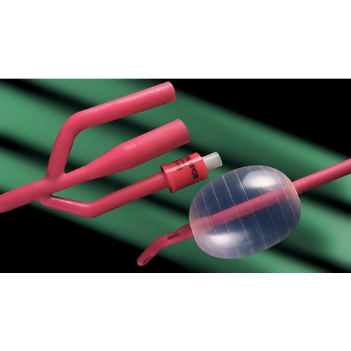 Hematurikateter förstärkt – 30ml ch20 40cm latex Dufour – 5 st