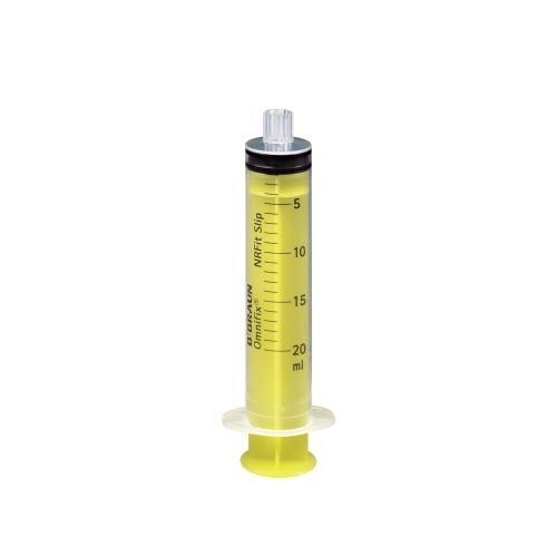 3-komponent sprøjte Omnifix NRFit - 20 ml grad. 1 ml slip - 100 stk.