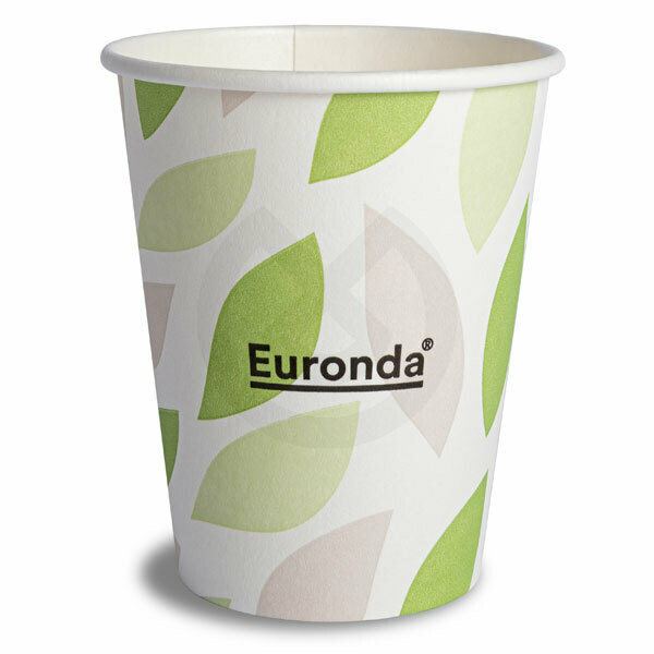 Foglie Paper cups Monoart (1000 pcs) - EURONDA MONOART