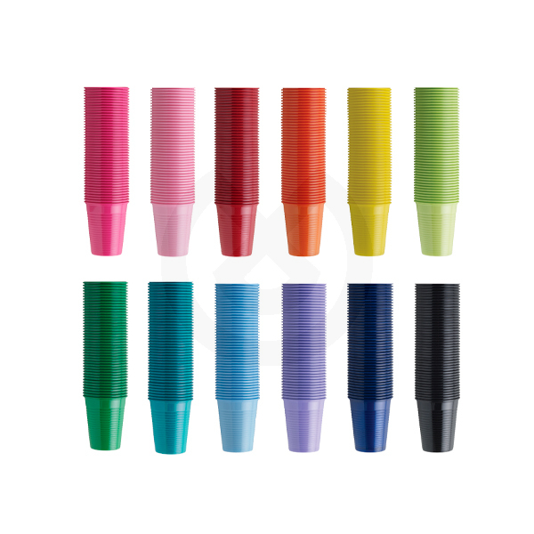Monoart plastic cups - Monoart Plastic Cup Black