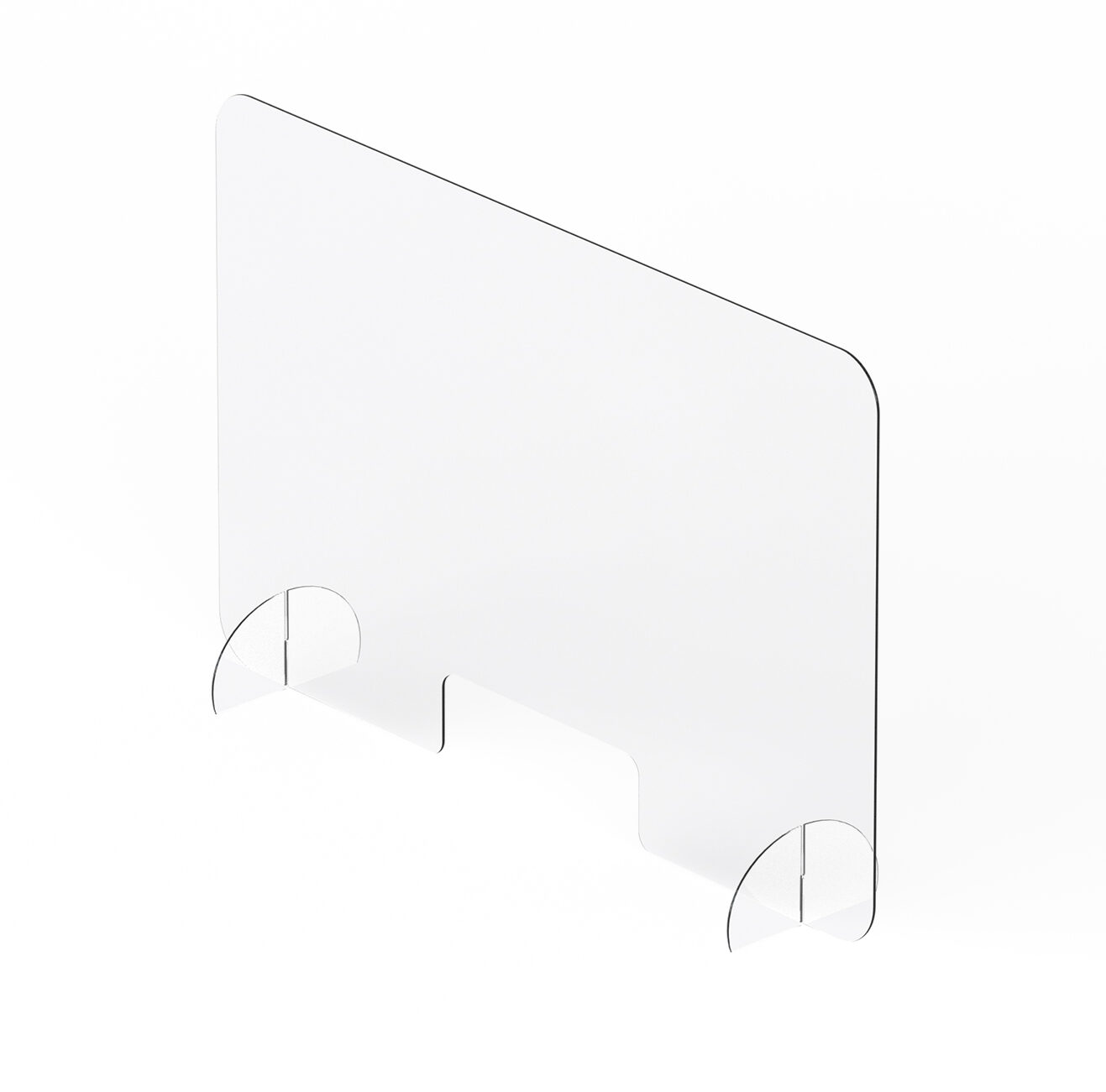 Plexiglas för hostskydd - 1000 x 650 mm