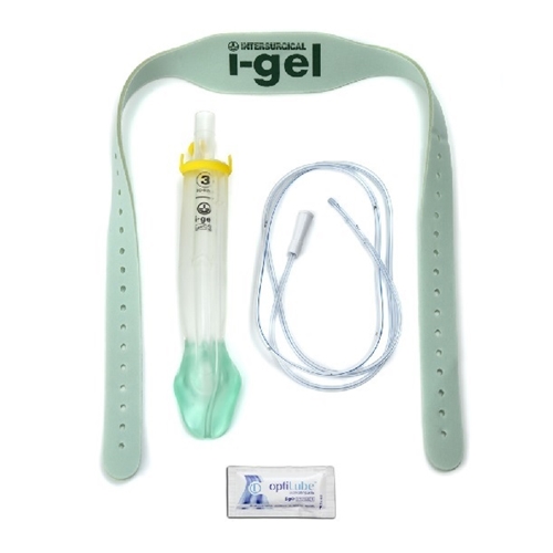 Larynxmask i-gel O2 kit – Stl 4 50-90kg m sugkanal – 6 st