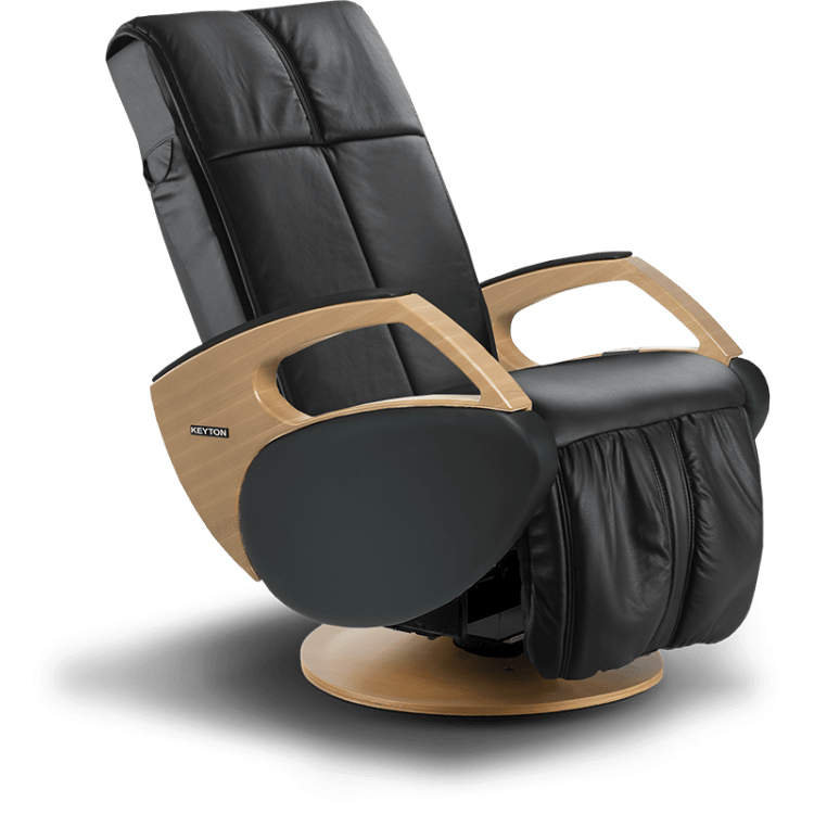 Massagestol - Keyton H10 DOMO - Fås i 12 farver - Svart - Ek