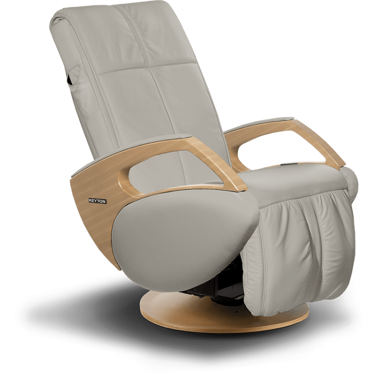 Massagestol - Keyton H10 DOMO - Fås i 12 farver - Silver grey - Ek