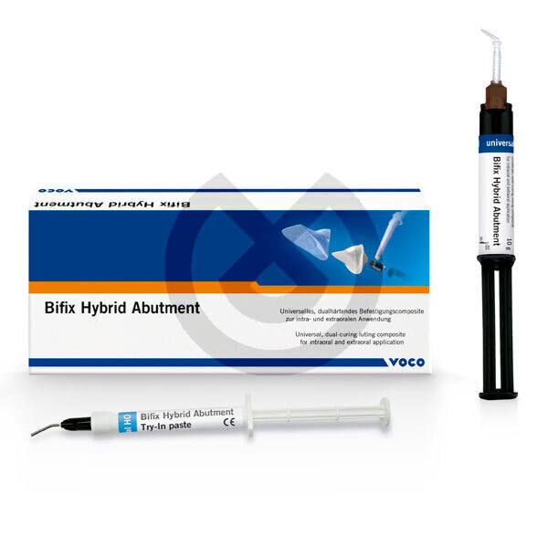 Bifix Hybrid Abutment Dobbelt-hærdende Cement - Bifix Hybrid Abutment Translucent Ho