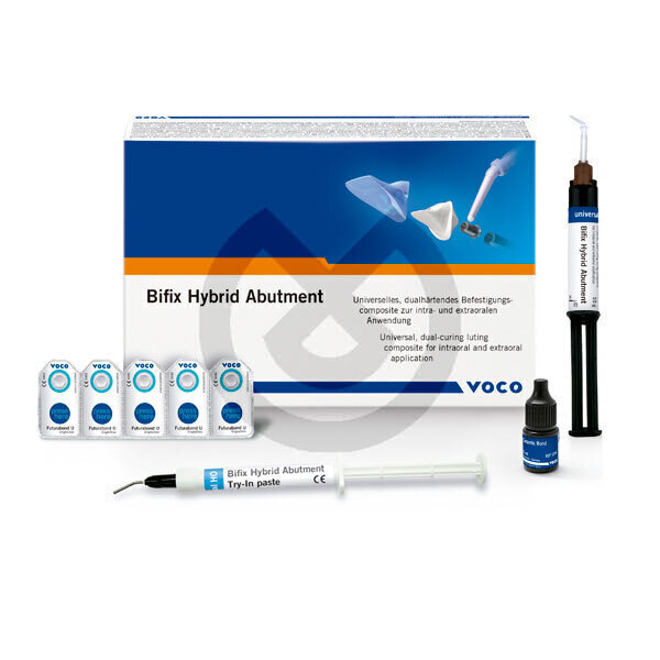 Bifix Hybrid Abutment - Universel dualhærdende komposit til implantater - Kit - VOCO