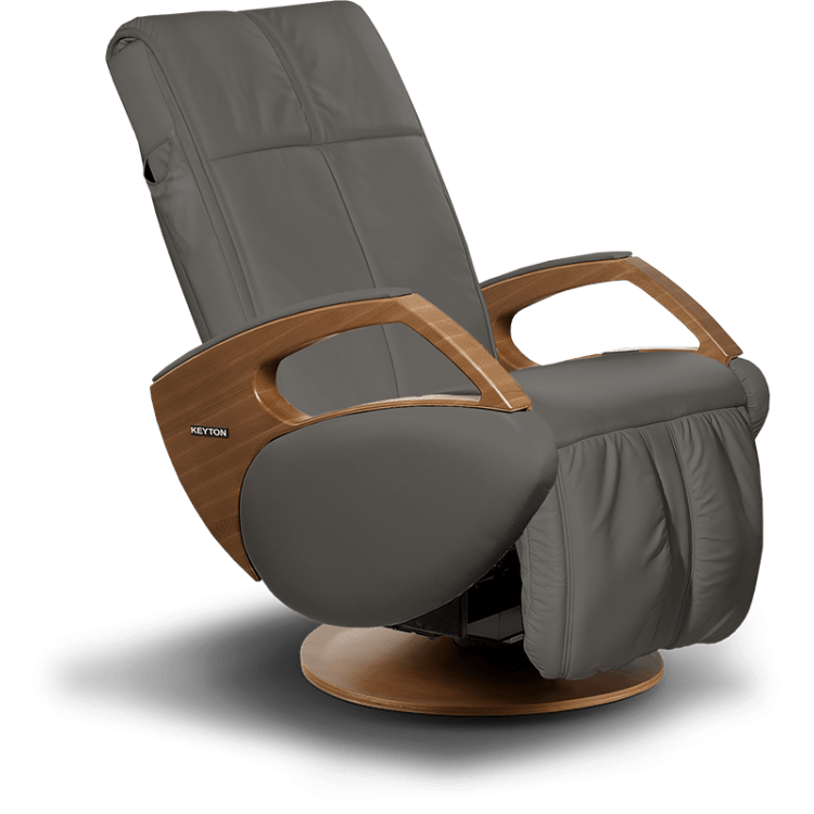 Massagestol - Keyton H10 DOMO - Fås i 12 farver - Ceneri - Valnöt