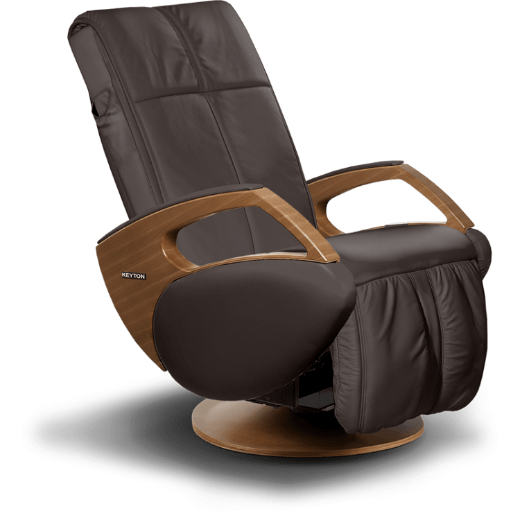 Massagestol - Keyton H10 DOMO - Fås i 12 farver - Chocolate - Valnöt
